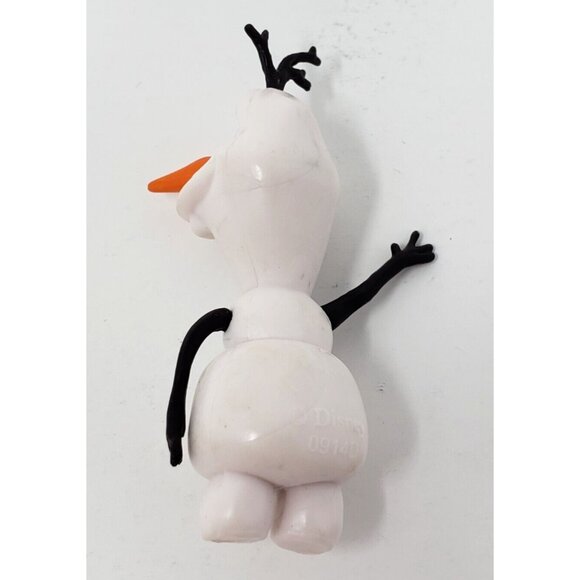 Disney Frozen Olaf From The Snow Queen Frozen Snowman 2.25 in Cake Topper Toy - Picture 2 of 3